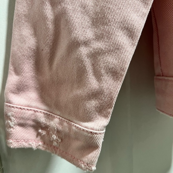 Zara Girls Denim Jacket Size 9 - Picture 3 of 9